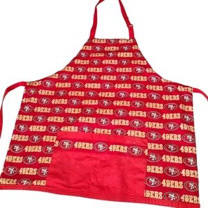 49er fully reversible chefs apron! Large!!! C276​​​​​